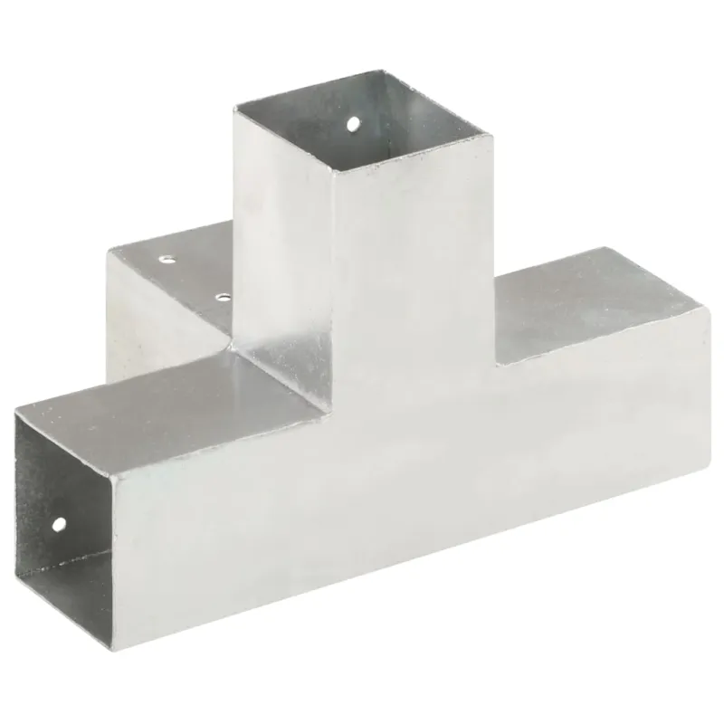 Stulpų sujungimai, 4vnt., 71x71mm, metalas, X formos