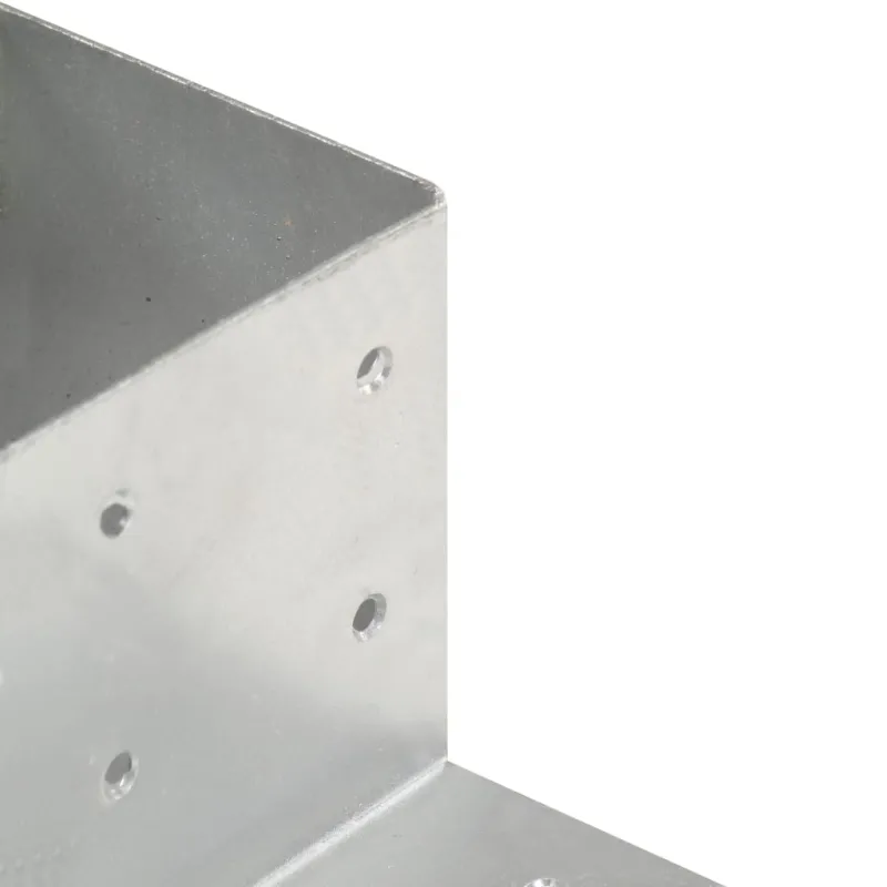 Stulpo sujungimas, 81x81mm, galvanizuotas metalas, L formos