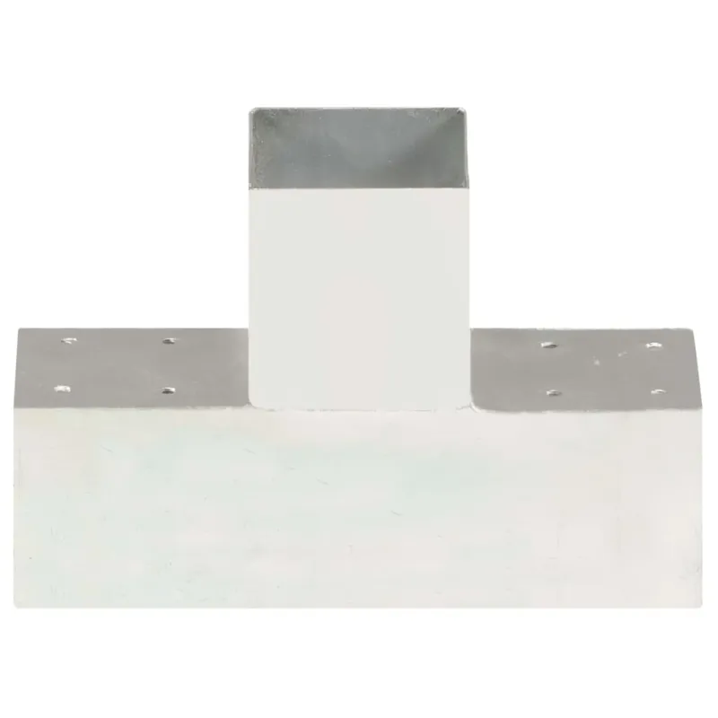 Stulpų sujungimai, 4vnt., 91x91mm, metalas, T formos
