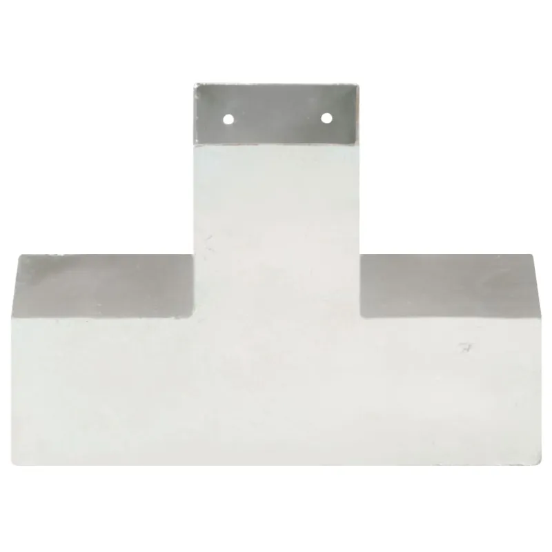 Stulpo sujungimas, 91x91mm, galvanizuotas metalas, X formos