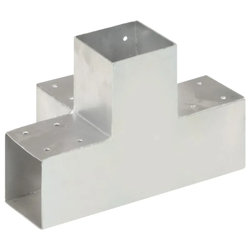 Stulpų sujungimai, 4vnt., 91x91mm, metalas, X formos