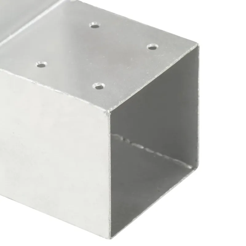 Stulpo sujungimas, 101x101mm, galvanizuotas metalas, L formos