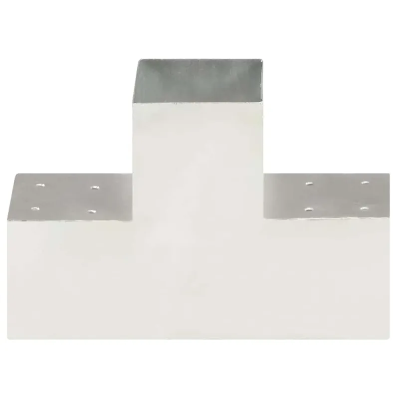 Stulpų sujungimai, 4vnt., 101x101mm, metalas, T formos