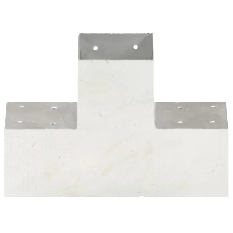 Stulpų sujungimai, 4vnt., 101x101mm, metalas, X formos