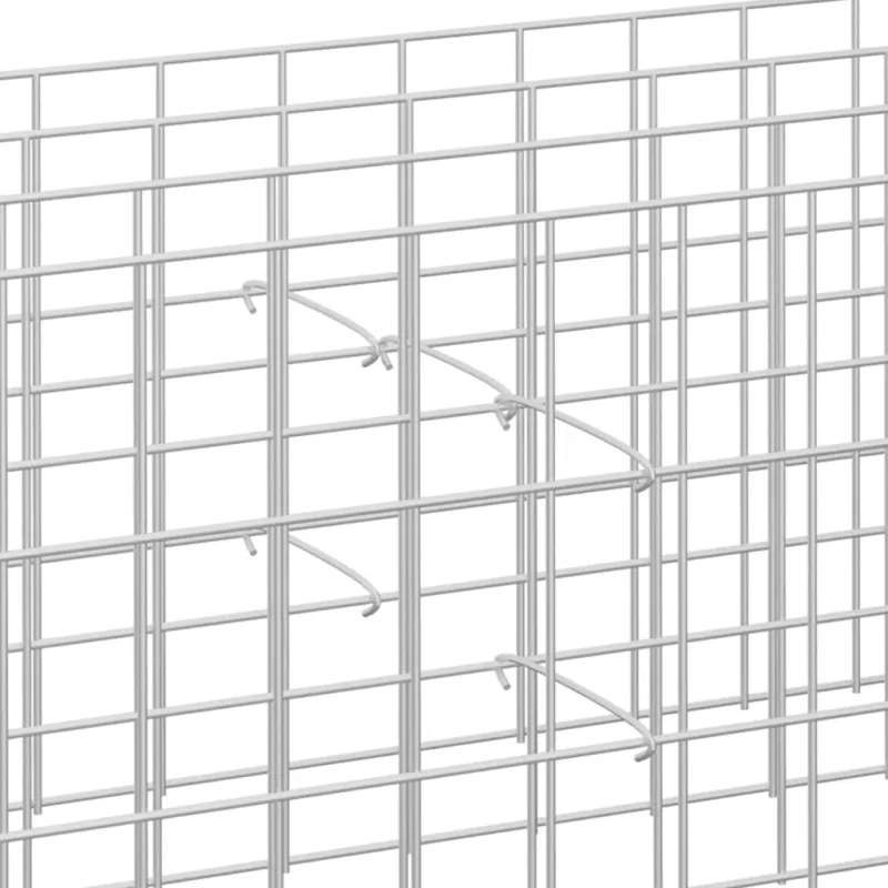 Kabliai gabionams, 100vnt., galvanizuotas plienas, 50cm