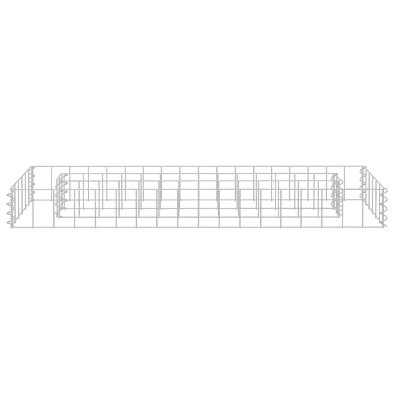 Gabiono lovelis, 90x30x10cm, galvanizuotas plienas, aukštas