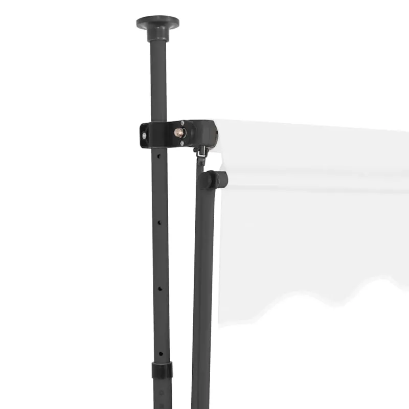 Rankiniu būdu ištraukiama markizė su LED, kreminė, 100cm