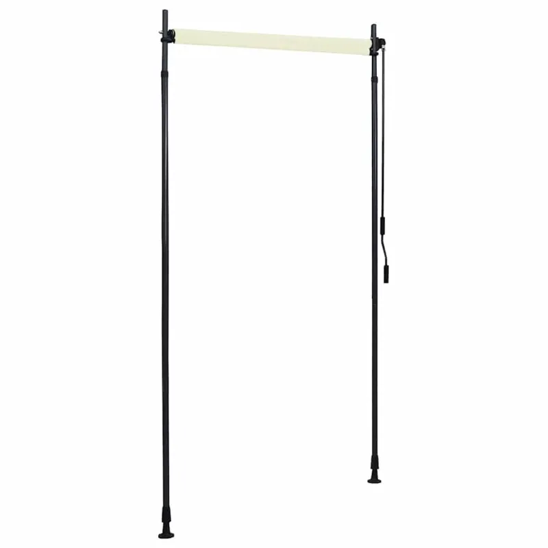 Lauko roletas, kreminės spalvos, 100x270cm