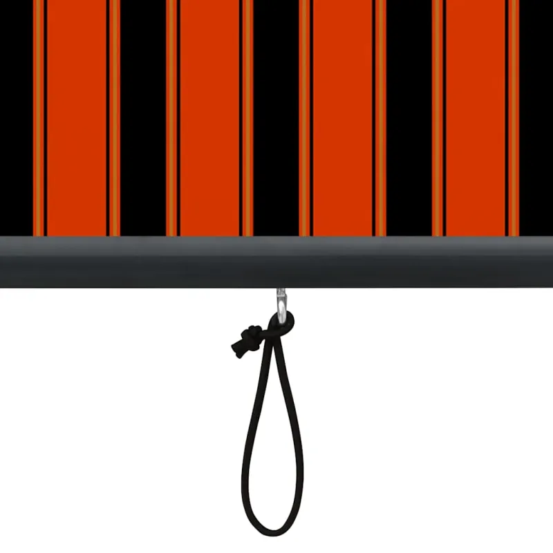 Lauko roletas, oranžinės ir rudos spalvų, 60x250cm