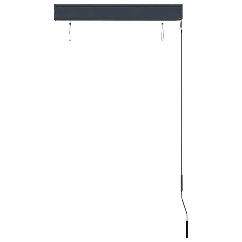 Lauko roletas, kreminės spalvos, 80x250cm