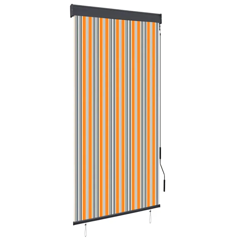 Lauko roletas, geltonos ir mėlynos spalvų, 100x250cm
