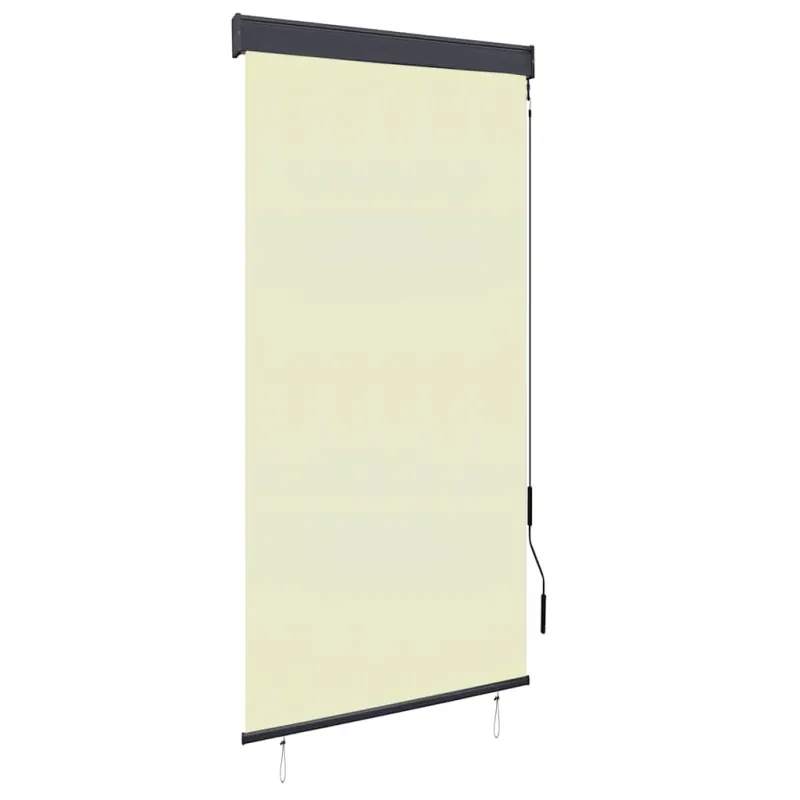 Lauko roletas, kreminės spalvos, 100x250cm