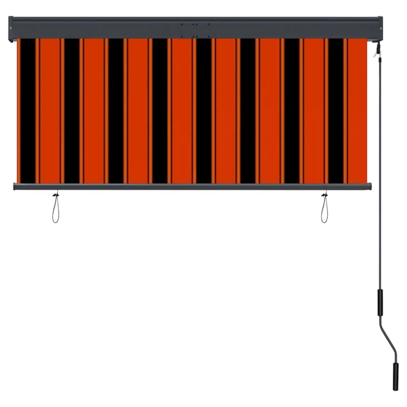 Lauko roletas, oranžinės ir rudos spalvų, 140x250cm