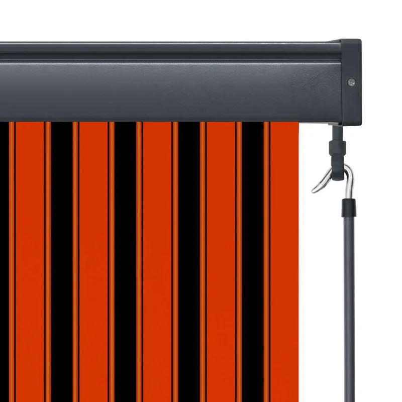 Lauko roletas, oranžinės ir rudos spalvų, 140x250cm