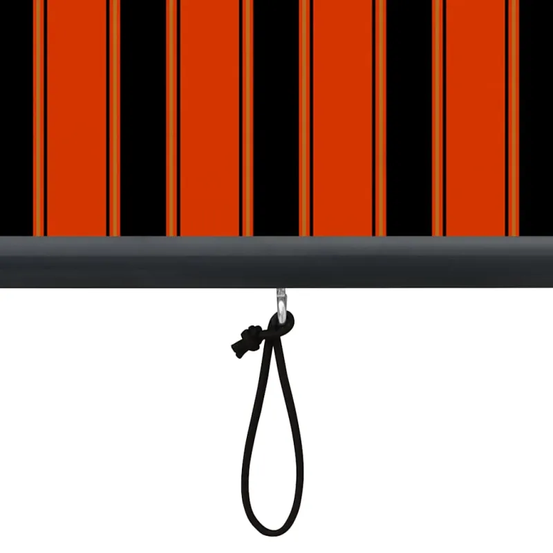 Lauko roletas, oranžinės ir rudos spalvų, 160x250cm