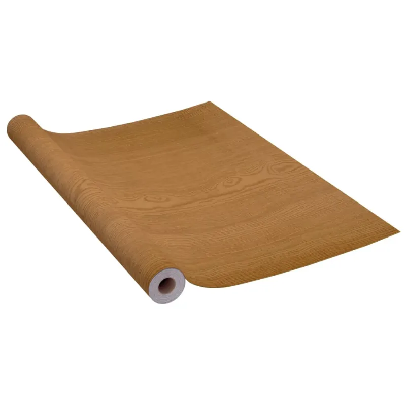 Lipnios plėvelės durims, 2vnt., šviesi ąžuolo, 210x90cm, PVC