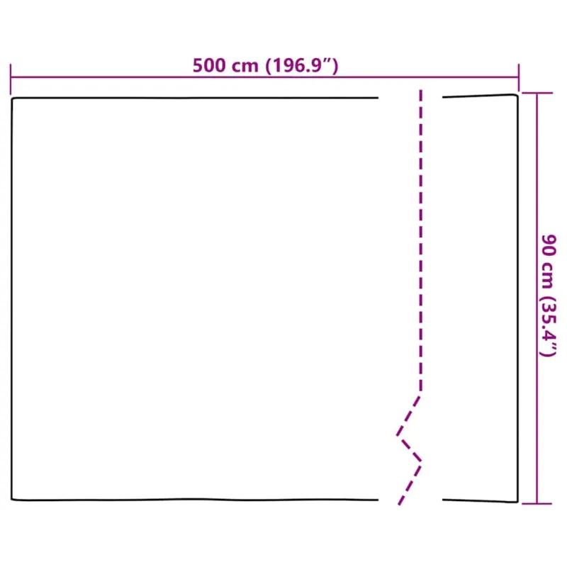 Lipni plėvelė baldams, tamsios medienos spalvos, 500x90cm, PVC
