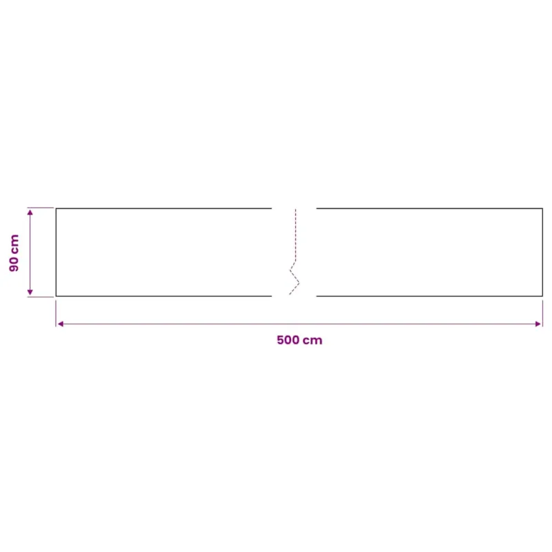Lipni plėvelė baldams, baltos spalvos, 500x90cm, PVC