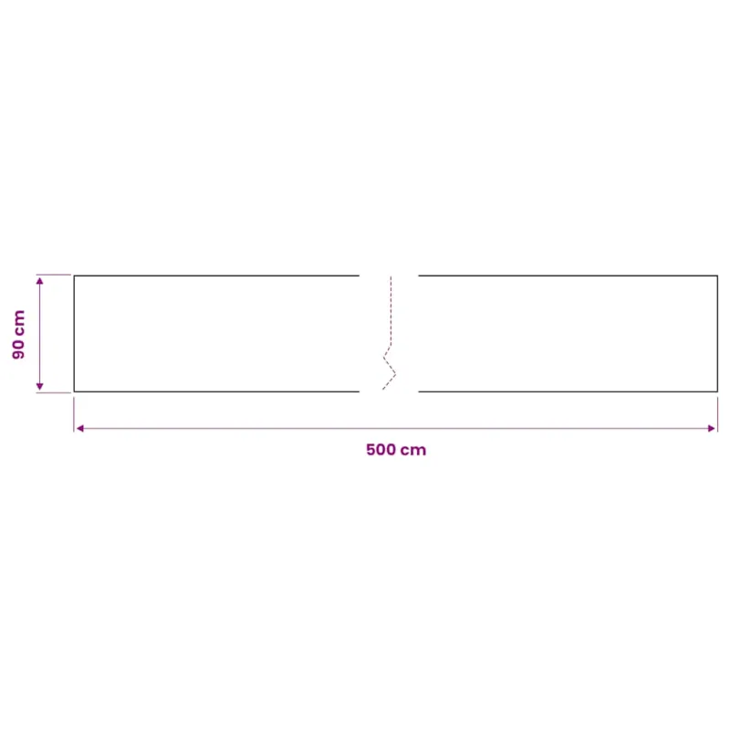 Lipni plėvelė baldams, juodos spalvos, 500x90cm, PVC