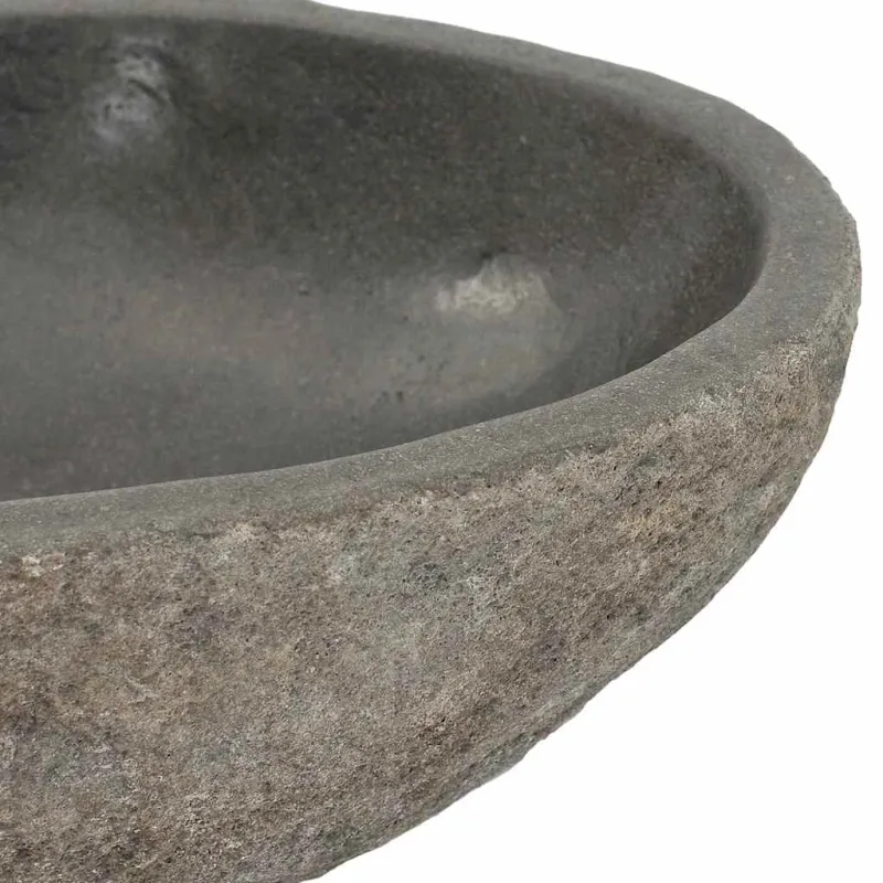 Praustuvas, (29-38)x(24-31)cm, upės akmuo, ovalo formos