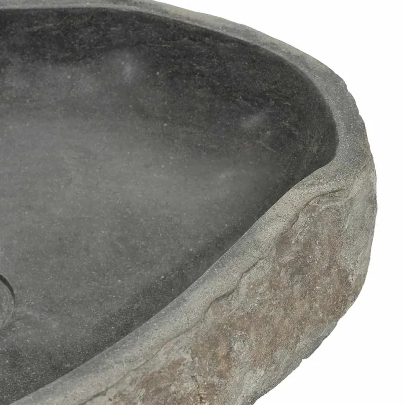 Praustuvas, (45-53)x(34-41)cm, upės akmuo, ovalo formos