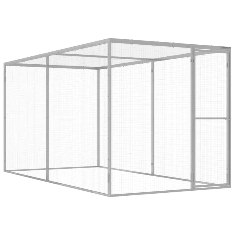 Narvas katėms, 3x1,5x1,5m, galvanizuotas plienas