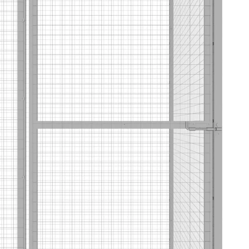 Narvas katėms, 4,5x1,5x1,5m, galvanizuotas plienas