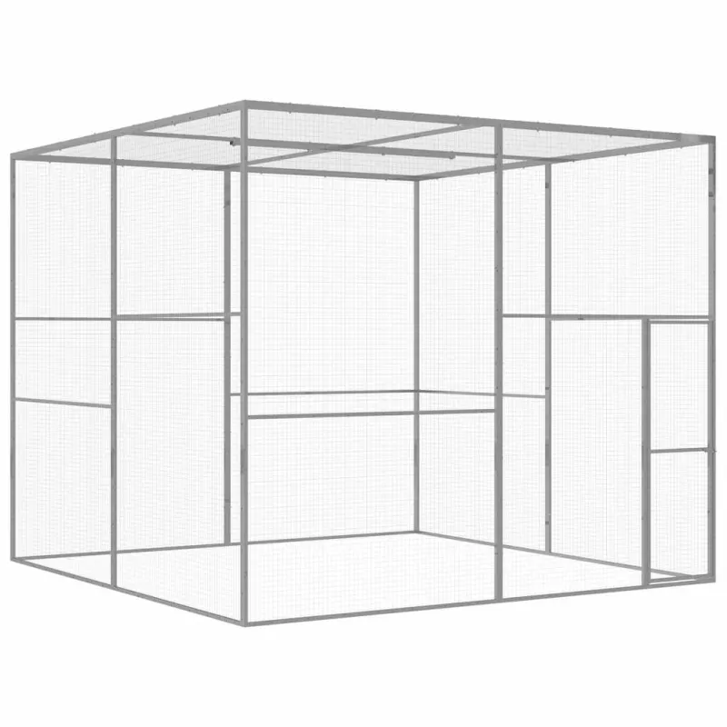 Narvas katėms, 3x3x2,5m, galvanizuotas plienas