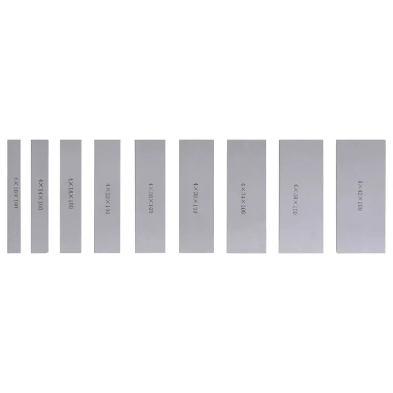 Lygiavimui skirtos plokštės, 18vnt., 100mm, 10-42mm