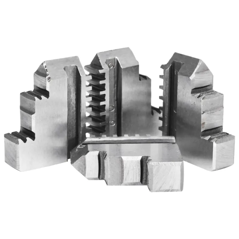 Tekinimo staklių griebtuvas, plienas, 125mm, 4 žiotys