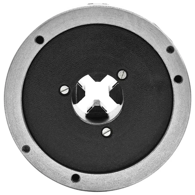 Tekinimo staklių griebtuvas, plienas, 160mm, 4 žiotys