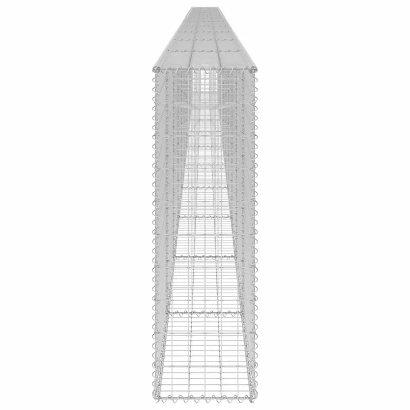 Gabiono siena su dangčiais, 900x30x100cm, galvanizuotas plienas