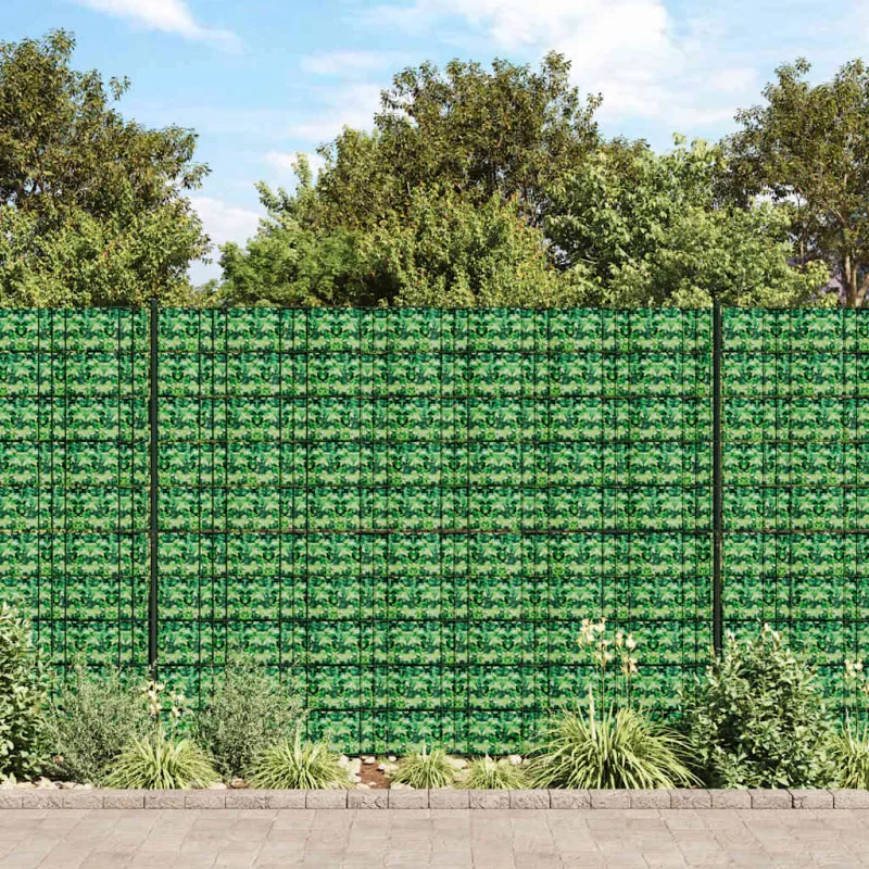 Privatumo suteikiančios pertvaros, 4vnt., žalios, 35x0,19m, PVC