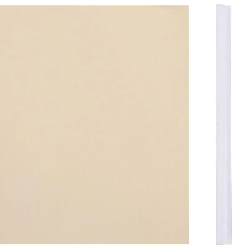 Privatumo suteikianti sodo pertvara, kreminė, 35x0,19m, PVC