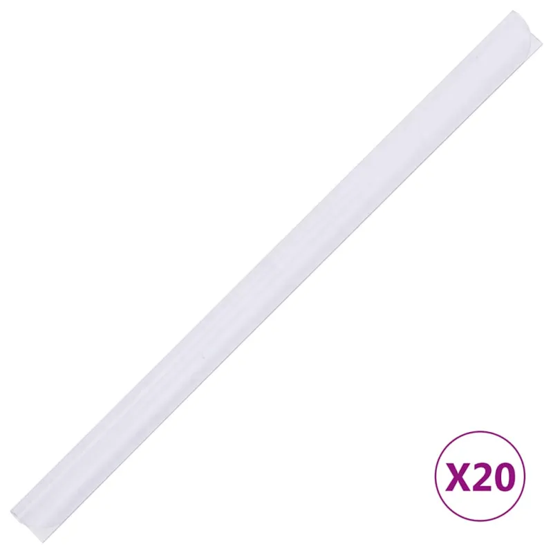 Privatumo suteikianti sodo pertvara, kreminė, 35x0,19m, PVC