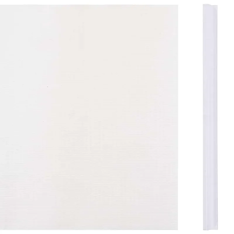 Privatumo suteikianti sodo pertvara, balta, 70x0,19m, PVC