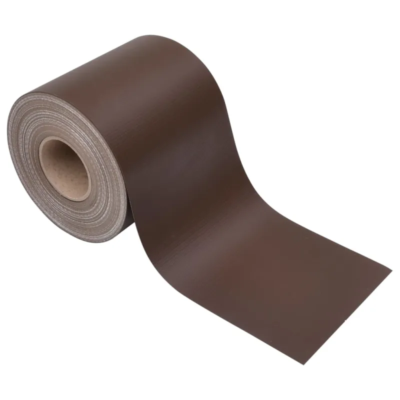 Privatumo suteikianti sodo pertvara, ruda, 35x0,19m, PVC