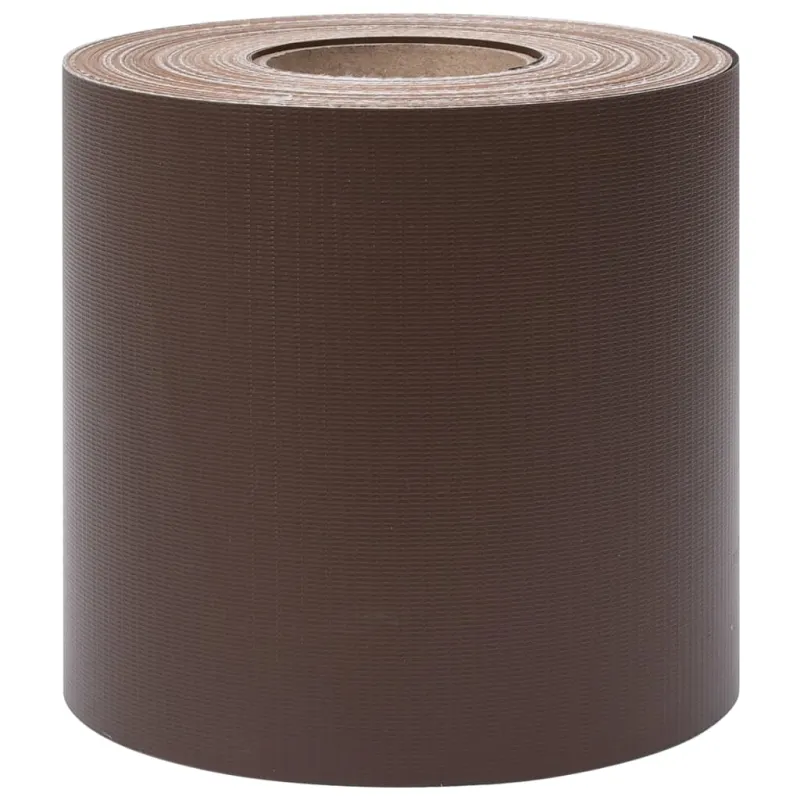 Privatumo suteikianti sodo pertvara, ruda, 35x0,19m, PVC