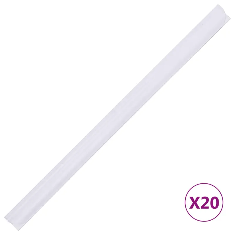 Privatumo suteikianti sodo pertvara, ruda, 35x0,19m, PVC