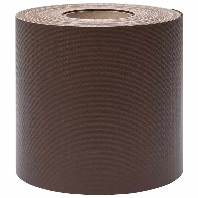 Privatumo suteikianti sodo pertvara, ruda, 70x0,19m, PVC