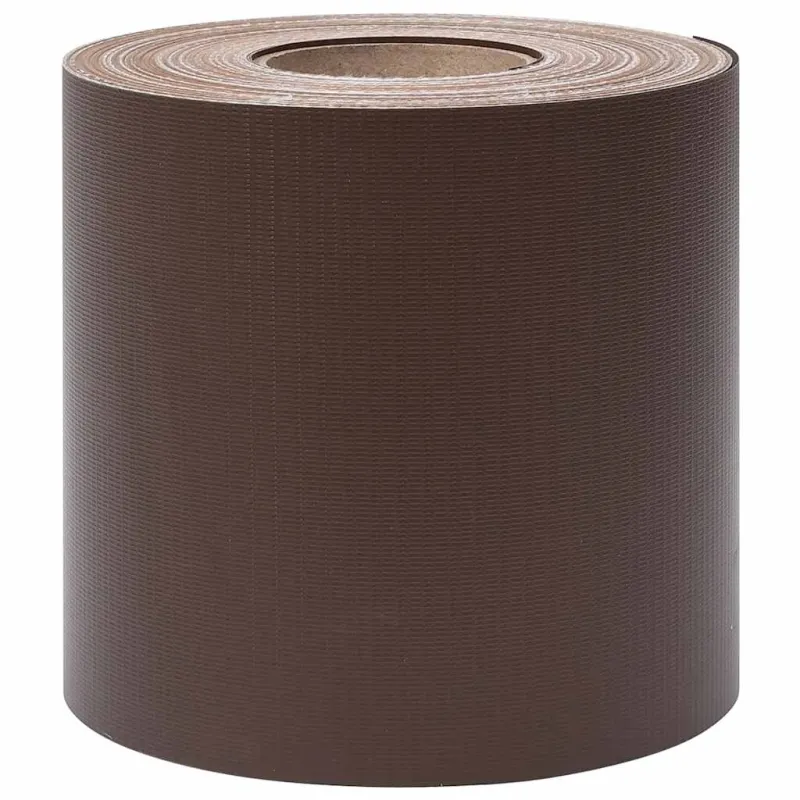 Privatumo suteikiančios pertvaros, 4vnt., rudos, 35x0,19m, PVC