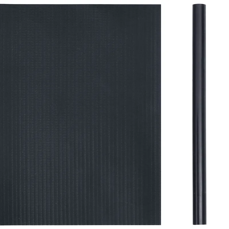 Privatumo suteikianti sodo pertvara, pilka, 35x0,19m, PVC