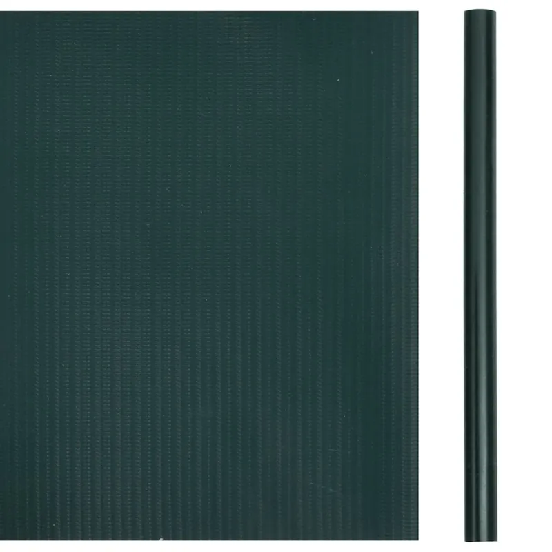 Privatumo suteikianti sodo pertvara, žalia, 35x0,19m, PVC