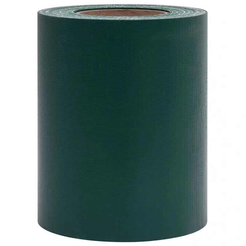 Privatumo suteikianti sodo pertvara, žalia, 35x0,19m, PVC