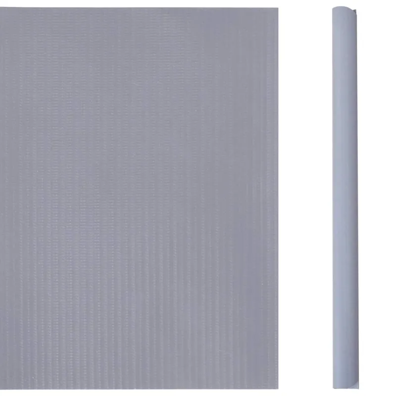 Privatumo suteikianti sodo pertvara, pilka, 35x0,19m, PVC