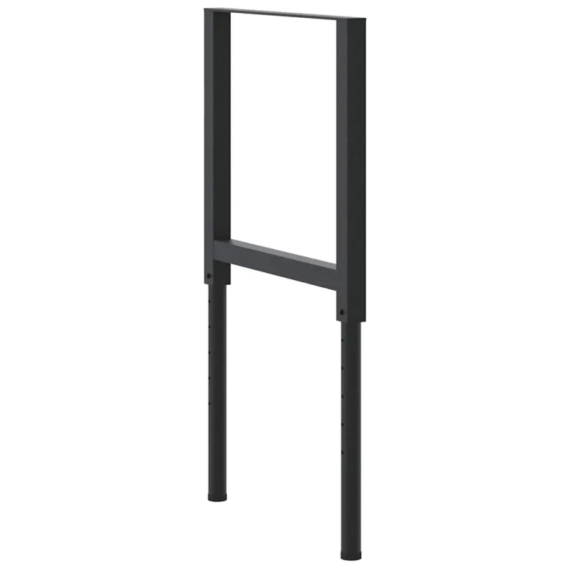 Darbastalio rėmai, 2vnt., juodi, 55x(69-95,5)cm, metalas
