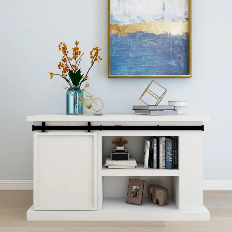 Stumdomų spintelės durelių sistemos rinkinys, 122cm, plienas