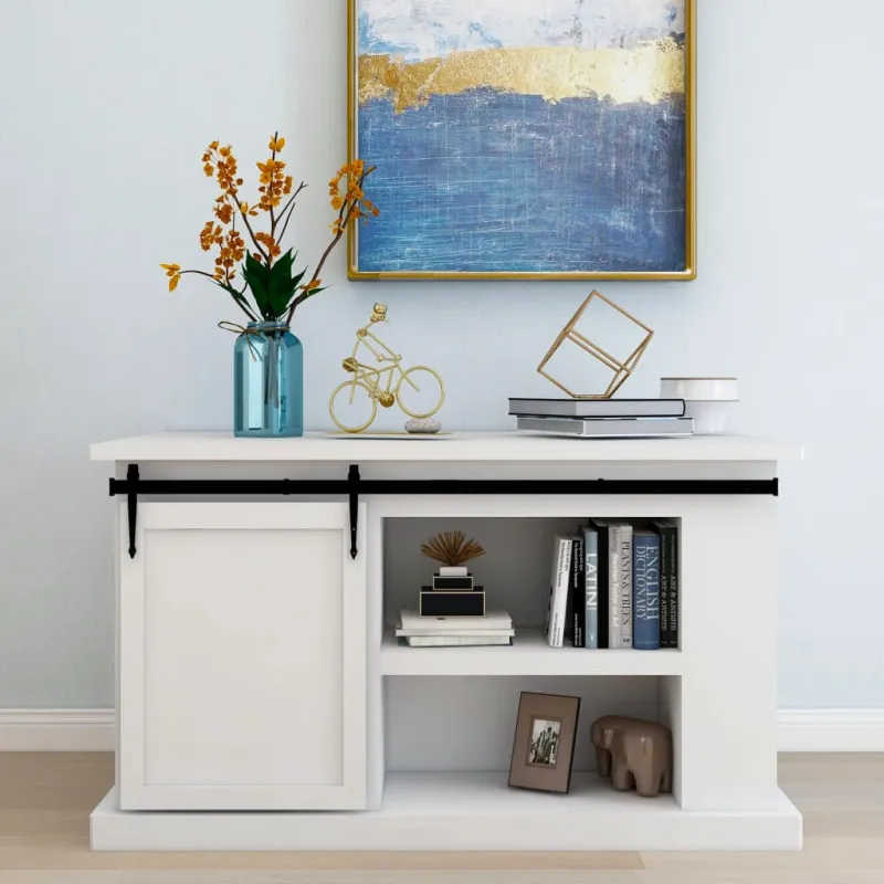 Stumdomų spintelės durelių sistemos rinkinys, 152cm, plienas