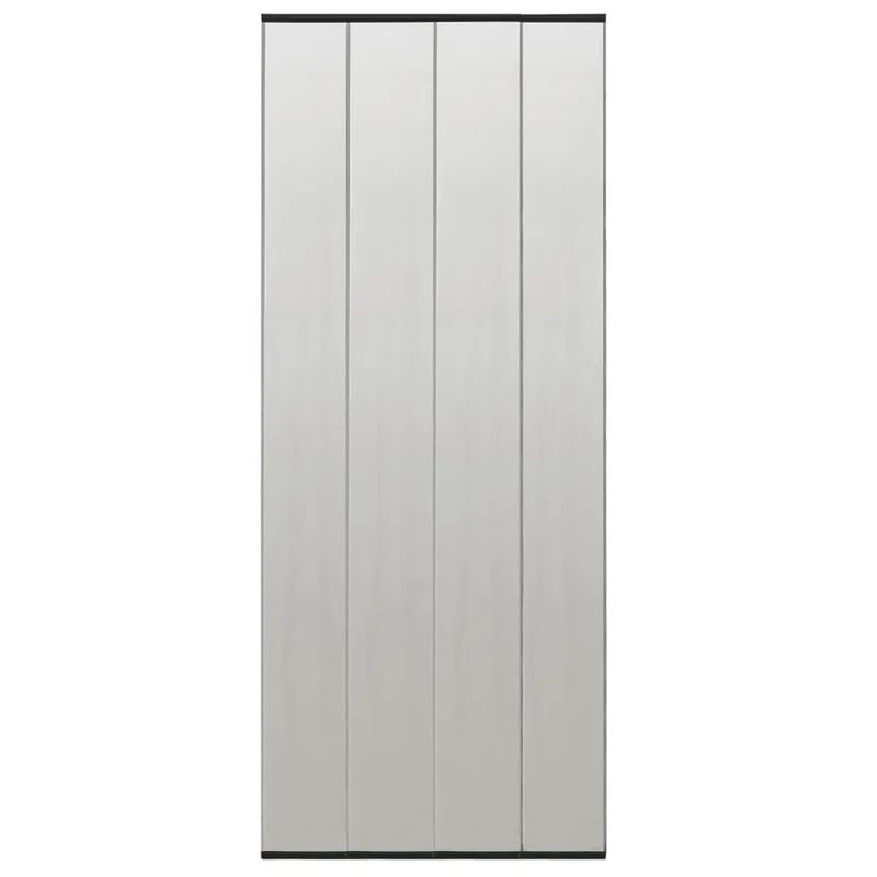 Durų tinklelis nuo vabzdžių, juodas, 100x220cm, poliesteris