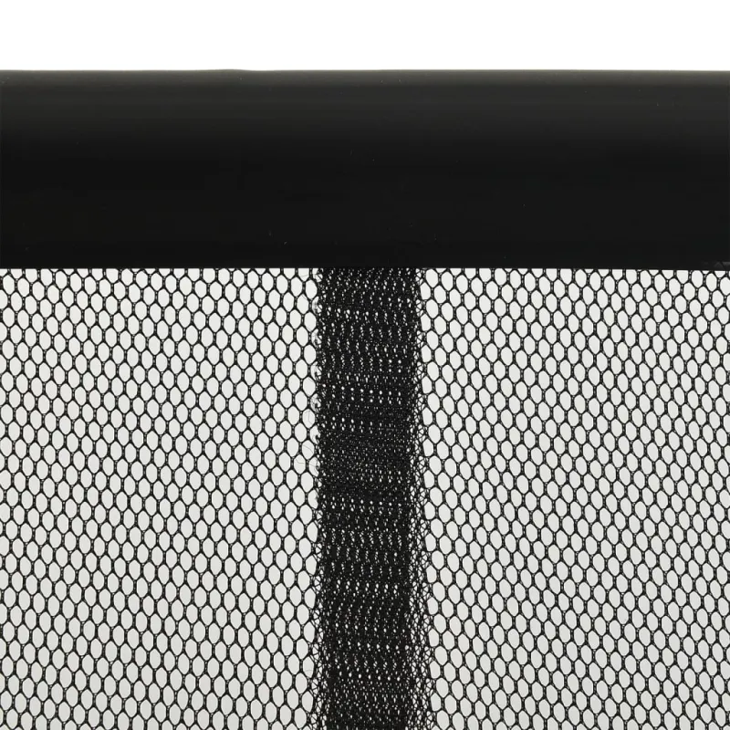 Tinklelis durims nuo vabzdžių, 10 dalių, juodas, 240x240cm